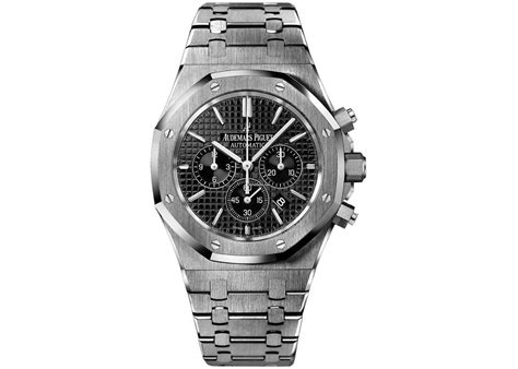 audemars piguet ap royal oak 41 stainless steel black dial|Audemars Piguet royal oak movement.